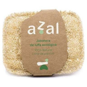 Azal Jabonera Luffa Jabón Sólido 8X10Cm 1Ud
