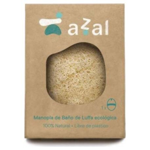 Manopla De Baño De Luffa Eco Ovalada Con Asa