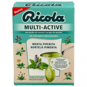 Ricola Caramelos Multiactive Menta Piperita Sin Azúcar, 51 G