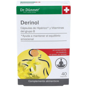 Derinol (Deprinol) (Hiperico) 40Cap. Dr.Dunner