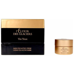 L'Elixir Des Glaciers Vos Yeux Crème Poly-Active Suisse 15 Ml