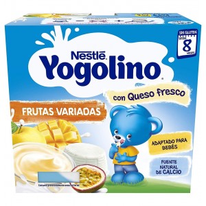 Nestle Yogolino (4 Envases 100 G Sabor Frutas Variadas Con Queso Fresco)