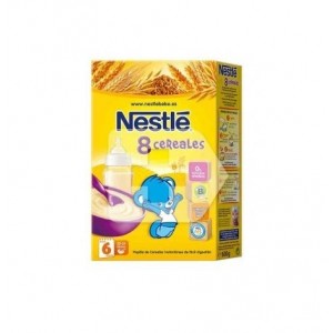 Nestle Papilla 8 Cereales (1 Envase 900 G)