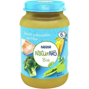 Nestle Naturnes Bio Brocoli Con Guisantes Y Pavo (1 Envase 190 G)