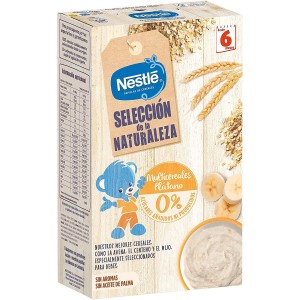 Nestle Cereales Seleccion Naturaleza Multicereales Platano (1 Envase 330 G)