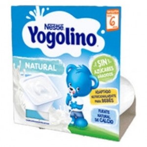 Nestle Yogolino Natural Sin Azucar 4X100G