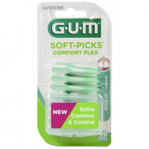 Cepillo Interdental Soft Picks Regular 40Un Verde