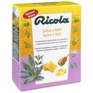 Ricola Caramelos Salvia Y Miel, 50 G