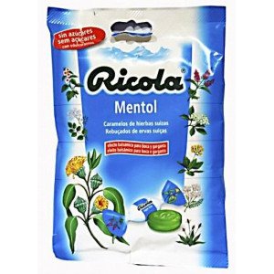 Ricola Caramelos Con Sabor A Mentol Sin Azúcar 70G