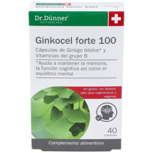 Dr. Dünner Ginkocel Forte 100 40Cáps.