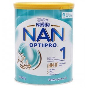 Nan Optipro 1 Leche Lactantes (1 Envase 800 G)