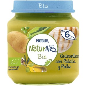 Naturnes Bio Guisantes Con Patata Y Pollo (1 Envase 190 G)