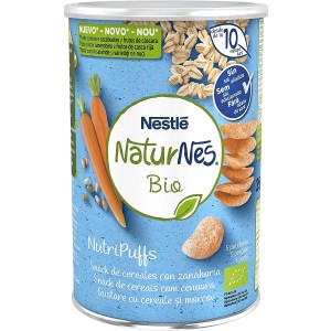 Naturnes Bio Nutripuffs Cereales Con Zanahoria (1 Envase 35 G)