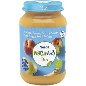 Nestle Naturnes Bio Manzana Platano Pera Y Melocoton (1 Envase 190 G)