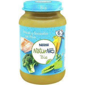 Nestle Naturnes Bio Brocoli Con Guisantes Y Pavo (1 Envase 190 G)