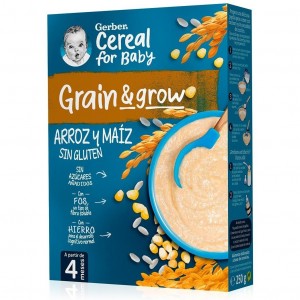 Gerber Maiz Y Arroz Sin Gluten 250 Gr