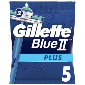 Gillette Blue Ii Plus Cuchilla Afeitar Desechable 5Uds