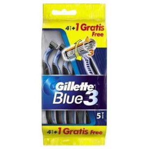 Blue 3 Cuchilla Afeitar Desechables 5 U