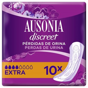 Absorbente Incontinencia Orina Muy Ligera - Ausonia Discreet Extra (10 Unidades)