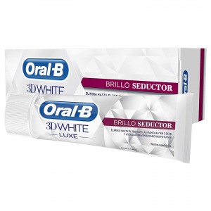 Oral-B 3Dwhite Pasta Dental Luxe Brillo Seductor (1 Envase 75 Ml)