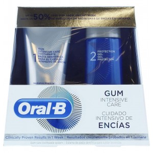 Oral-B Cuidado Intensivo De Encias Pack (Pasta 1 Envase 85 Ml + Gel 1 Envase 63 Ml)