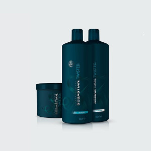 Sebastian Twisted Conditioner Elastic Detangler For Curls 1000Ml