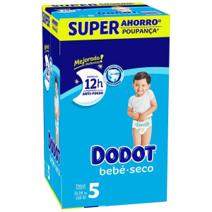 Dodot Etapas Talla 5 Pañales 11-16 Kg 116 U