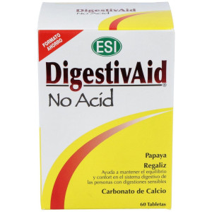 Esi Digestivaid No Acid 60 Tabletas