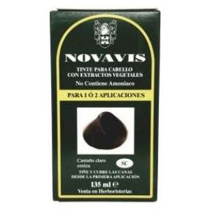 Tinte Novavis 5C Castaño Claro Ceniza 120Ml.
