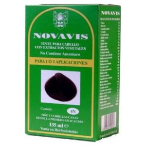 Tinte Novavis 4R Castaño Cobrizo 120Ml.