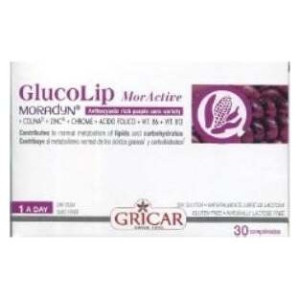 Gricar Glucolip Mor Active 30Comp