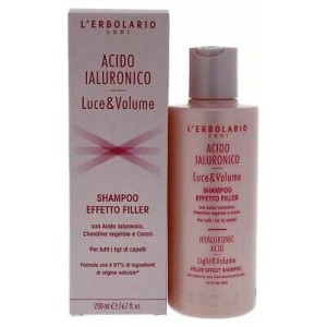 L'Erbolario Champú Ácido Hialurónico Luce Y Volume 200Ml