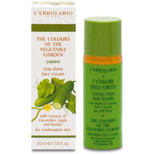 L'Erbolario Colores Del Huerto Crema Facial Anti Brillo 50Ml