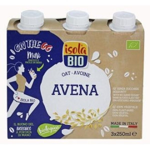 Isola Bio Bebida Vegetal De Avena Bio Sin Gluten Vegan 3X250Ml
