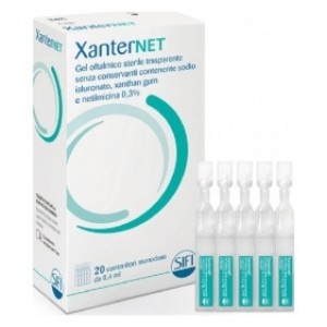 Xanternet Gel Oftálmico, 20 Uds