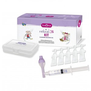 Nebianax 3% Kit (20 Viales X 5 Ml + Spray-Sol Nebulizacion)