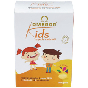 Omegor Kids Masticable 60Cap.