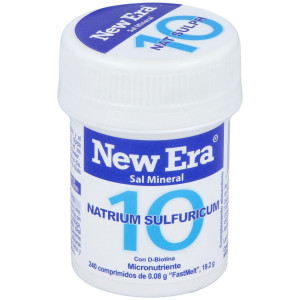 New Era Schüssler Nr.10 Natrium Sulfuricum 240Comp