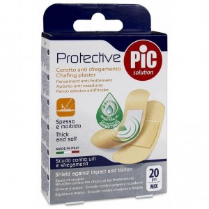 Pic Protective Con Bactericida Apósito Adhesivo Surtido 20Uds