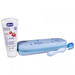 Chicco Set De Higiene Oral Azul, 1 Ud