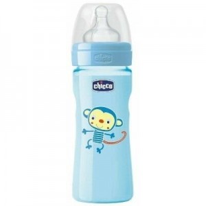 Chicco Biberon Wb Pp Azul 150 Silicona Flujo Normal