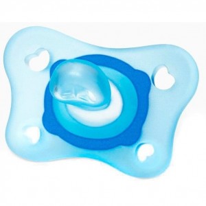 Chicco Physioforma Mini Soft Chupete 0-2M Azul 2U