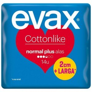 Cottonlike Compresas Normal Plus Alas 14 U
