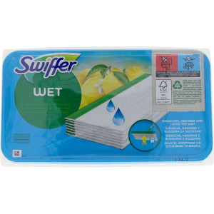 Mopa Atrapa-Polvo Recambio Húmedo X 12 U