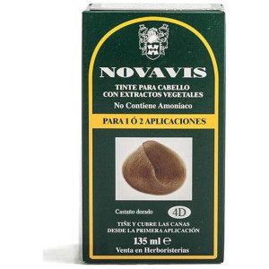 Tinte Novavis 4D Castaño Dorado 120Ml.