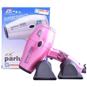 Parlux 3500 Hair Dryer Supercompact Pink 1Ud