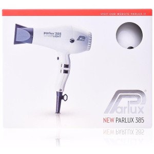 Parlux Hair Dryer 385 Power Light Ionic Y Ceramic White 1Ud