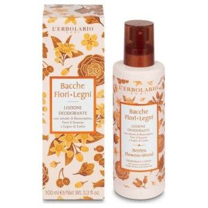 L'Erbolario Bayas Flores Desodorante Locion 100Ml
