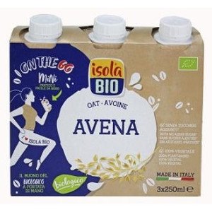 Isola Bio Bebida Vegetal De Avena Bio Sin Gluten Vegan 3X250Ml