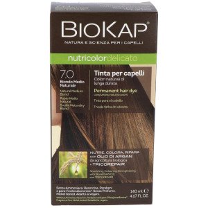 Tinte Rubio Medio Natural 140Ml. 7.0 Delicato